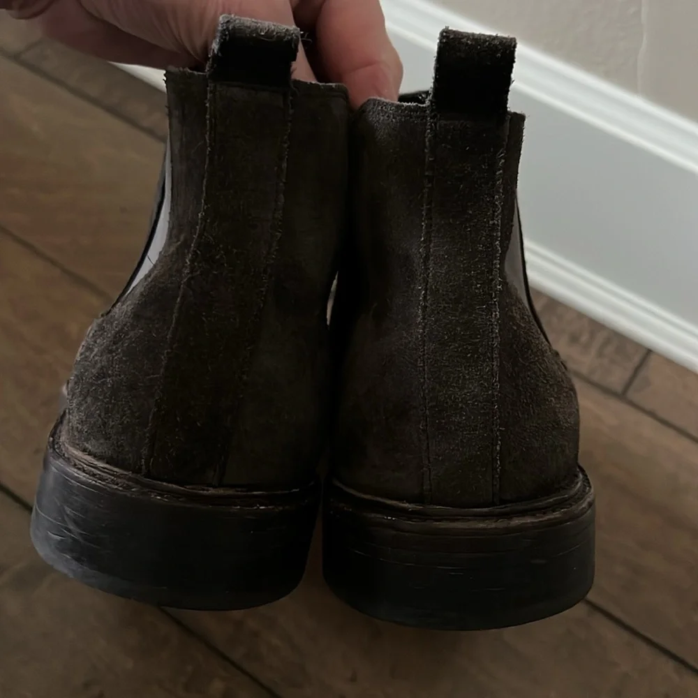 AllSaints Black Chelsea Boots